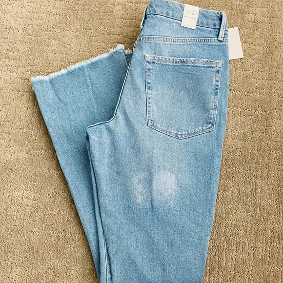 NWT Good American Raw Hem Jeans - Picture 3 of 6